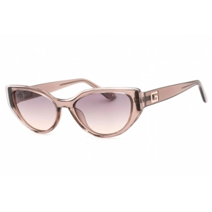 Guess Women's Sunglasses - Beige/Other Plastic Full Rim Cat Eye Frame | GU7910 59Z