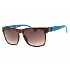 Guess Women's Sunglasses - Dark Havana Rectangular Full Rim Frame | GU00004 52F
