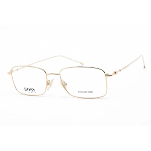 Hugo Boss Women's Eyeglasses - Gold Stainless Steel Rectangular Frame | BOSS 1312 0J5G