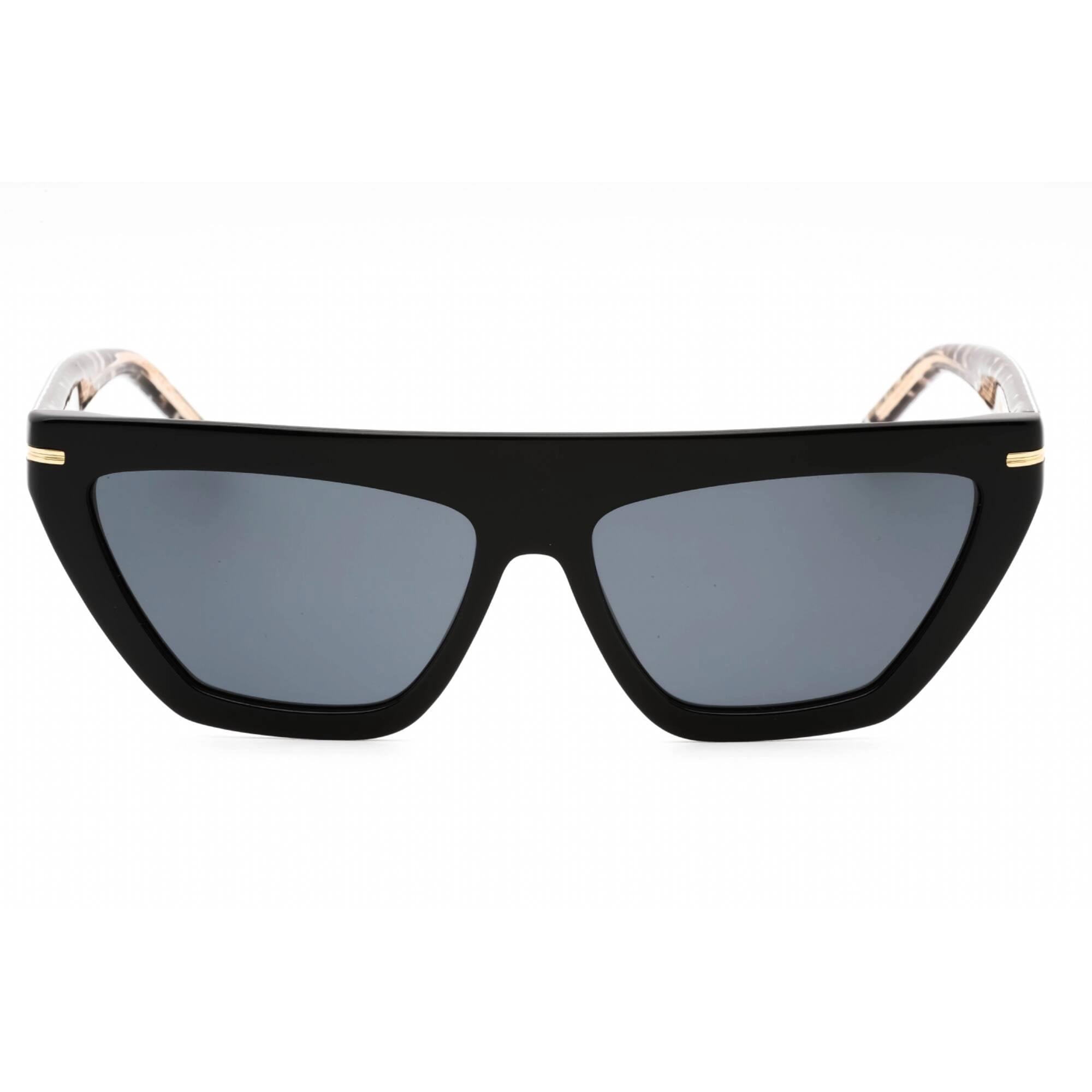 Hugo Boss Women's Sunglasses - Black Cat Eye Plastic Frame | BOSS 1609/S 0807 IR