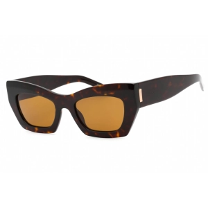 Hugo Boss Women's Sunglasses - Full Rim Havana Plastic Cat Eye | BOSS 1363/S 0086 70