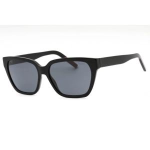 Hugo Women's Sunglasses - Black Plastic Cat Eye Full Rim Frame | HG 1264/S 0807 IR