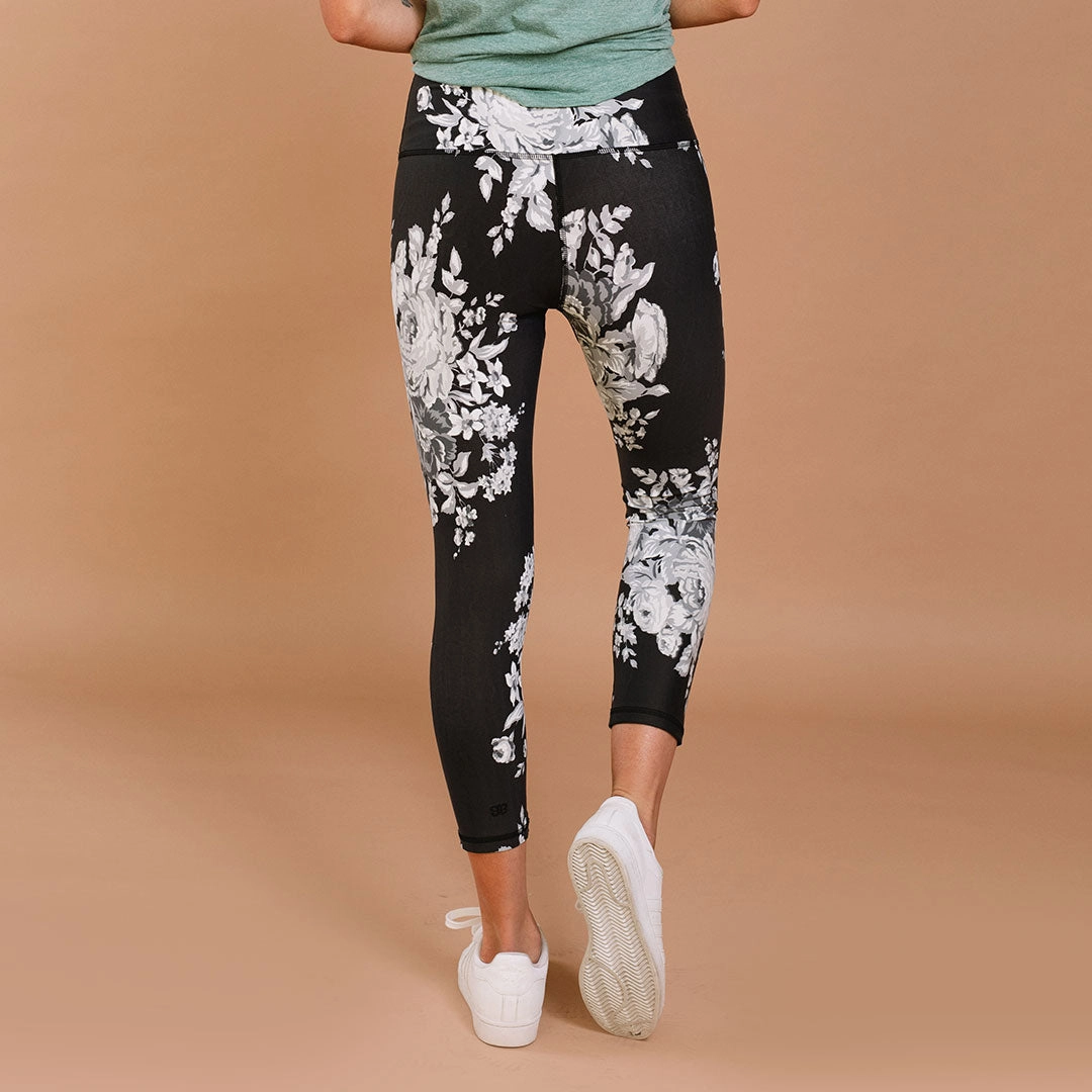 Intention Compression 3/4 Leggings, Antigua Slate