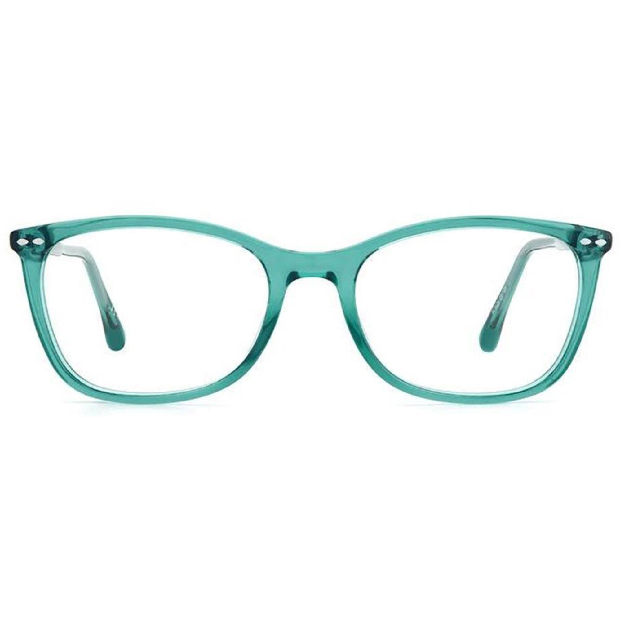 Isabel Marant Women's Eyeglasses - Green Rectangular Frame Demo Lens | IM 0025 ZI9