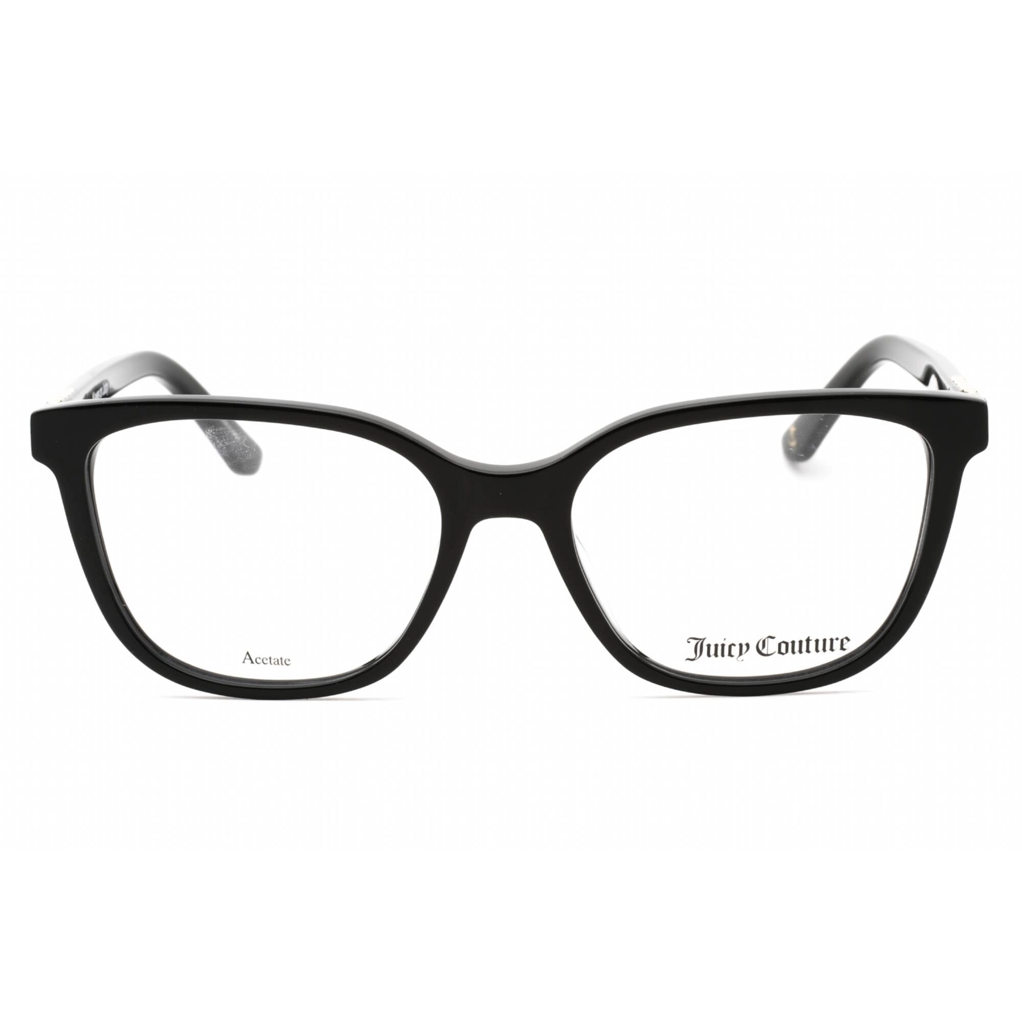 Juicy Couture Women's Eyeglasses - Black Cat Eye Plastic Full Rim | JU 231 0807 00