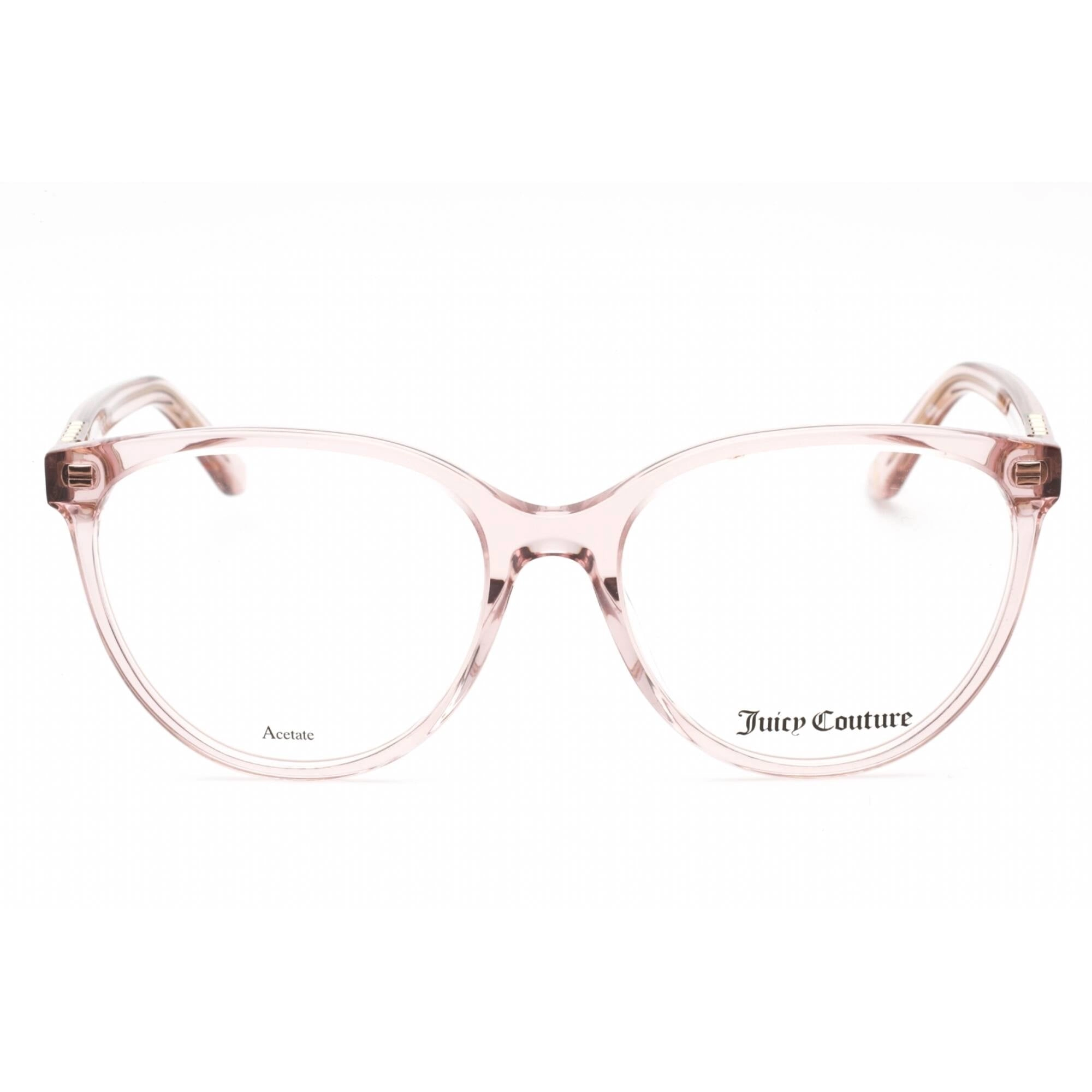 Juicy Couture Women's Eyeglasses - Crystal Nude Plastic Cat Eye Frame | JU 228 022C 00