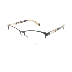 Kate Spade Women's Eyeglasses - Black Havana Plastic/Metal Frame | GLORIANNE 0WR7