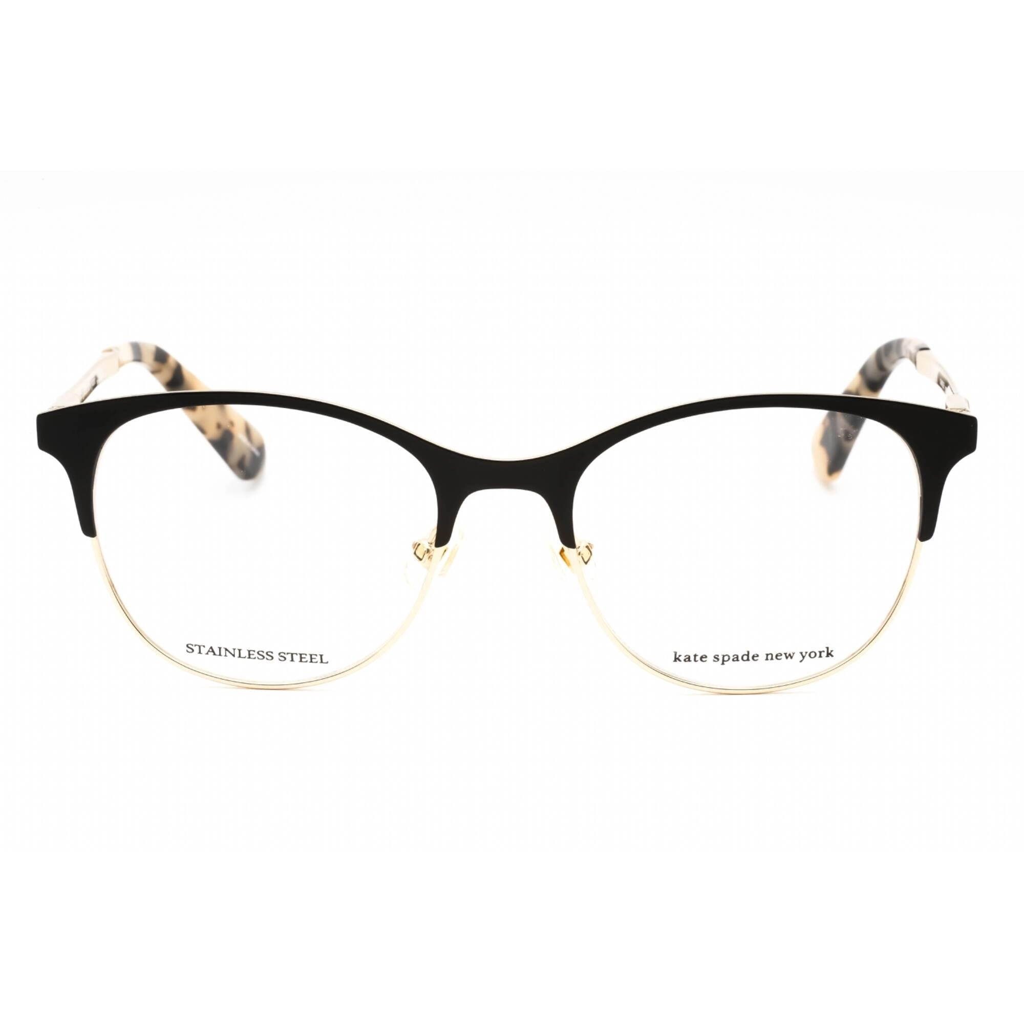 Kate Spade Women's Eyeglasses - Black Metal Cat Eye Full Rim Frame | JENELL 0807 00