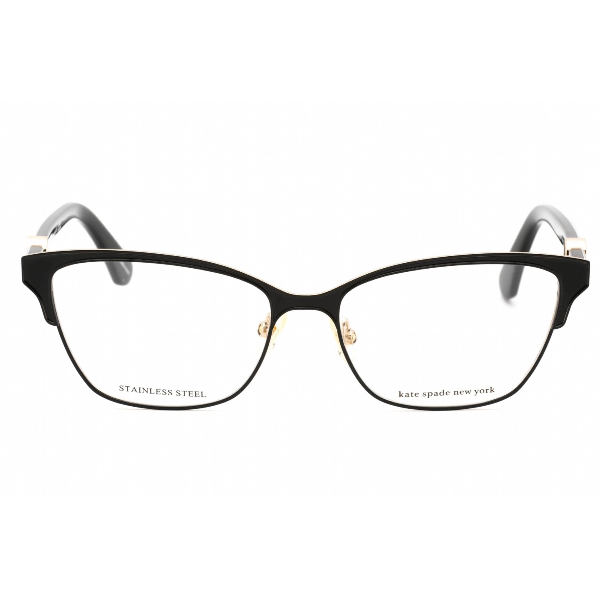 Kate Spade Women's Eyeglasses - Black Metal Cat Eye Shape Frame | AUDRINA/G 0807 00