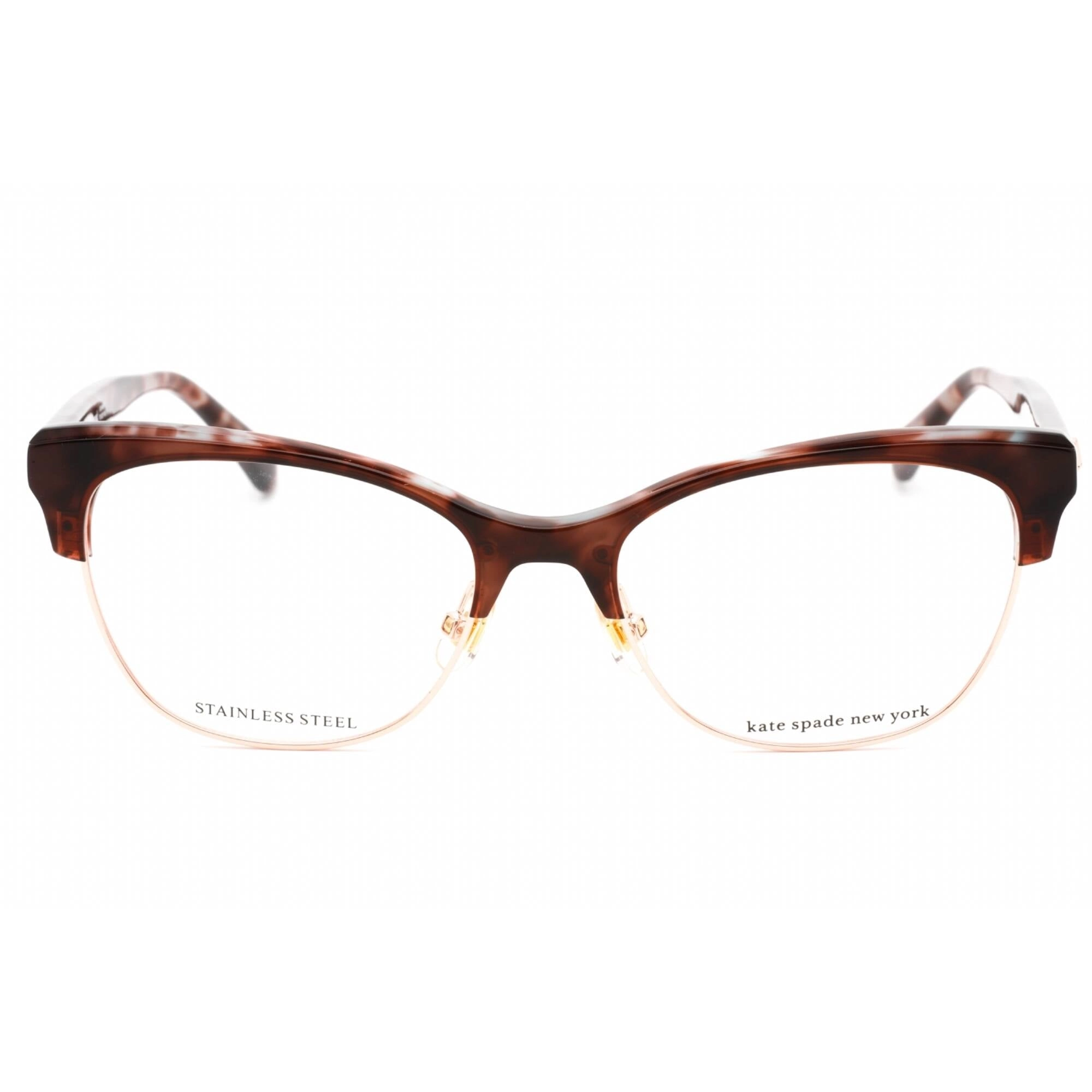 Kate Spade Women's Eyeglasses - Blue Havana Cat Eye Plastic Frame | MURIEL/G 0JBW 00