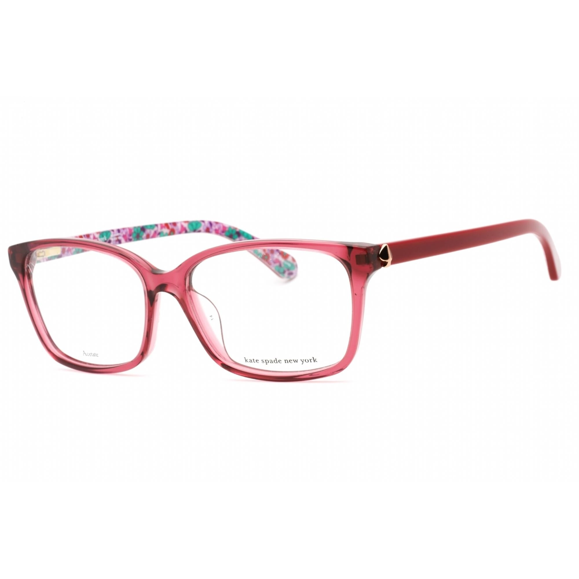 Kate Spade Women's Eyeglasses - Burgundy Plastic Rectangular Frame | MIRIAM/G 0LHF 00