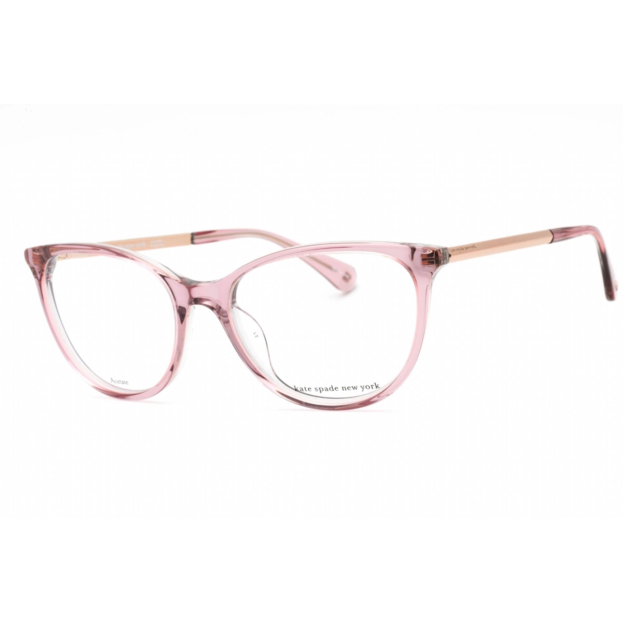 Kate Spade Women's Eyeglasses - Crystal Pink Plastic Cat Eye Frame | KIMBERLEE 3DV