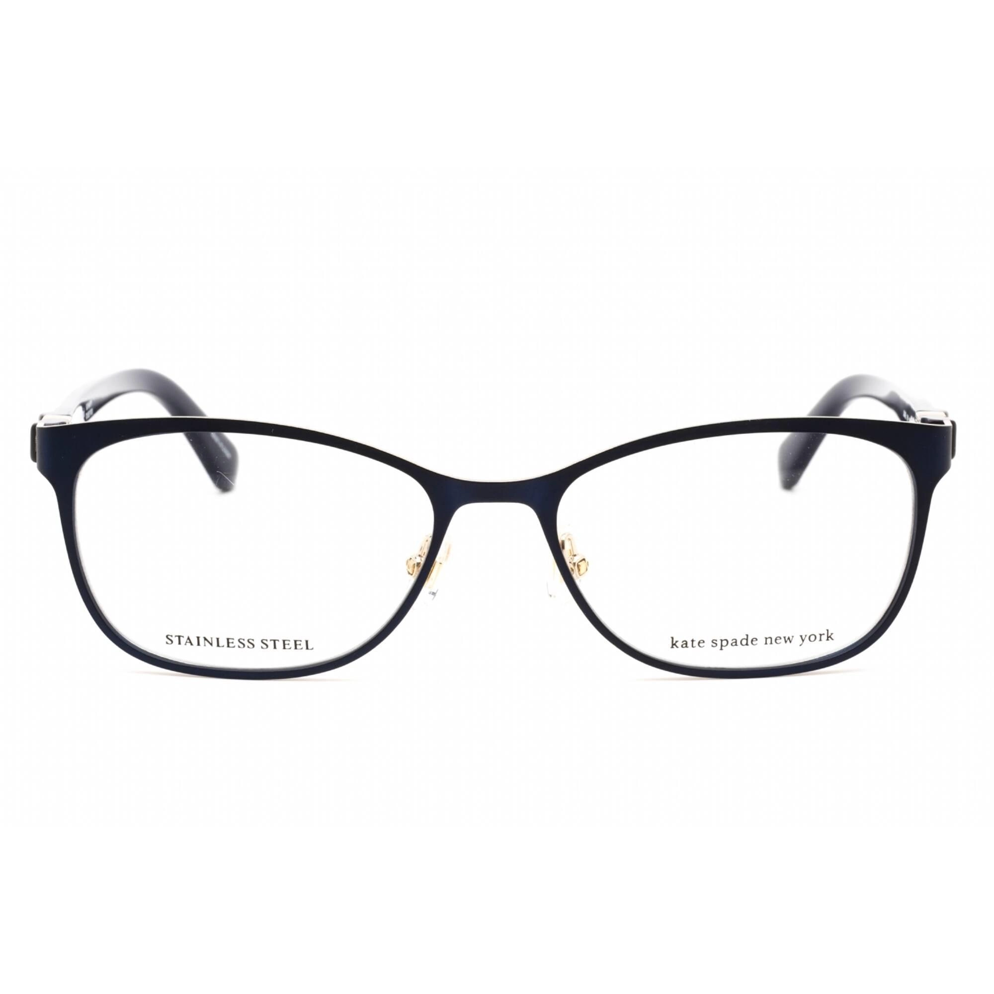 Kate Spade Women's Eyeglasses - Full Rim Blue Metal Rectangular Frame | Jonae 0PJP 00