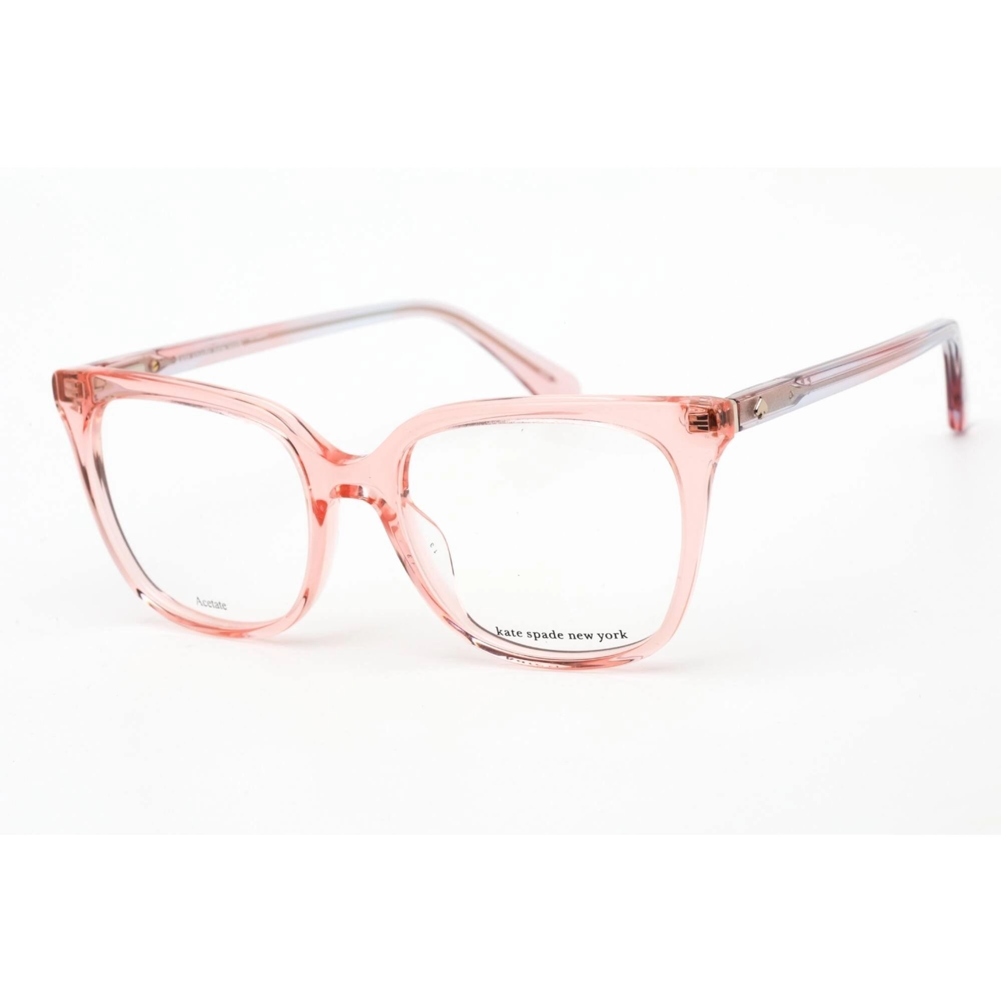 Kate Spade Women's Eyeglasses - Full Rim Cat Eye Peach Frame | Alessandria 0733 00