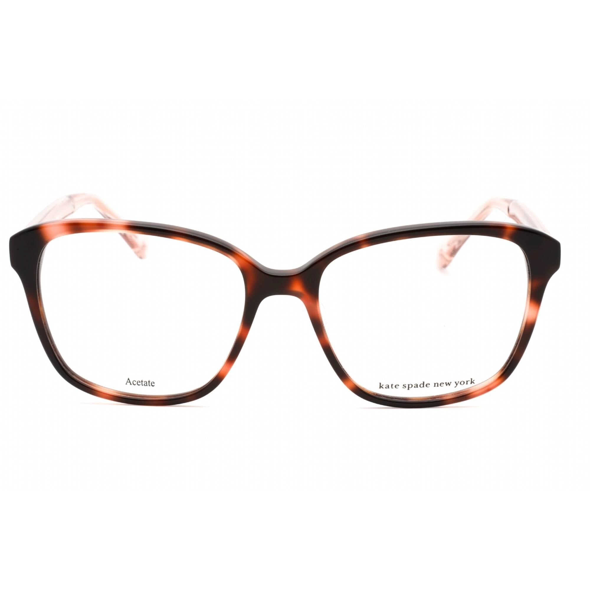 Kate Spade Women's Eyeglasses - Havana Plastic Cat Eye Shape Frame | ACERRA 0086 00
