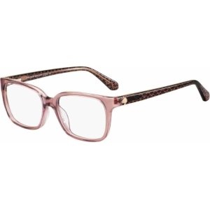 Kate Spade Women's Eyeglasses - Pink Plastic Square Frame | KATE SPADE JORDANA 035J