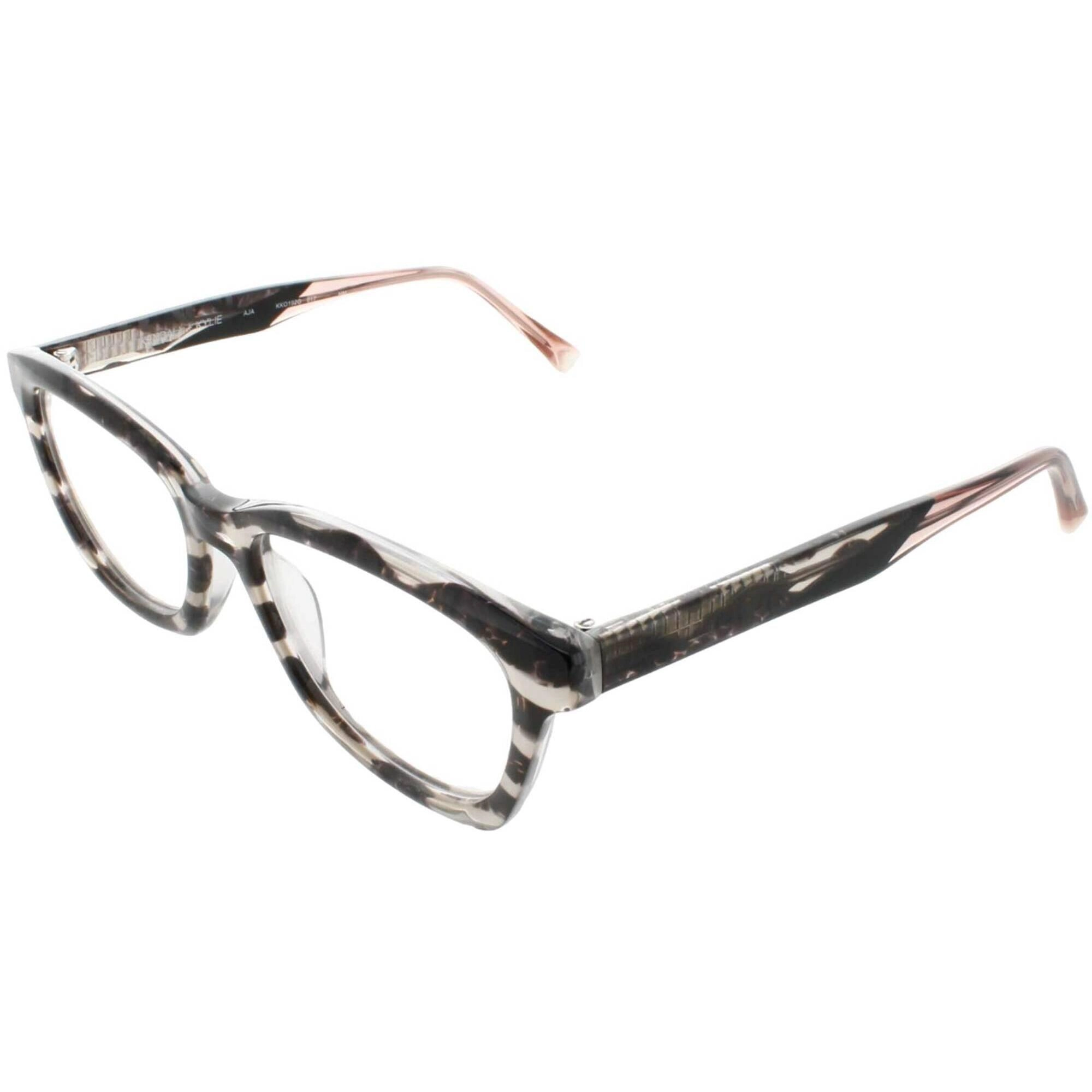 Kendall   Kylie Women's Eyeglasses - Black Plastic Frame Demo Lens | KKO192G AJA 17