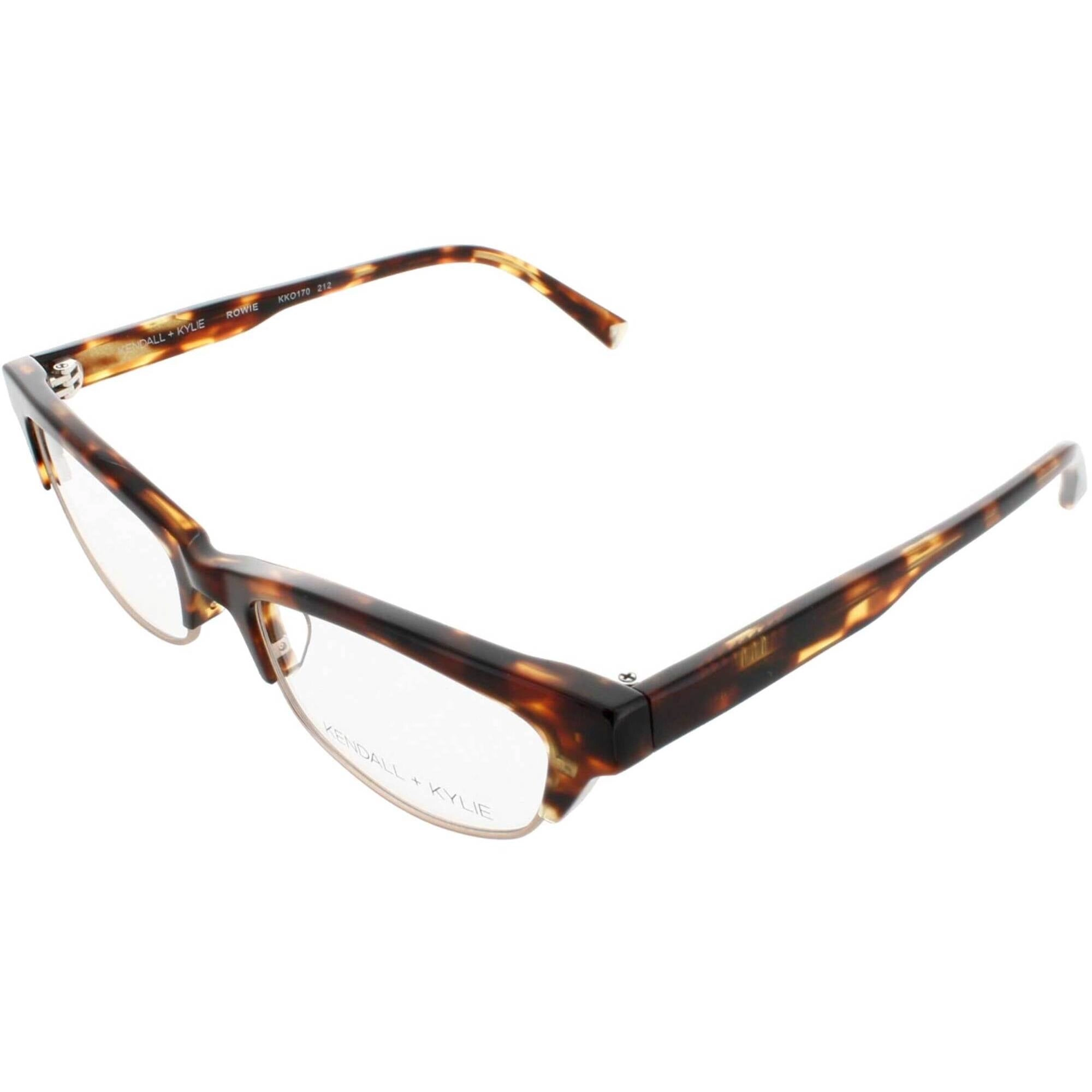 Kendall   Kylie Women's Eyeglasses - Tortoise Cat Eye Shape Frame | KKO170 ROWIE 212
