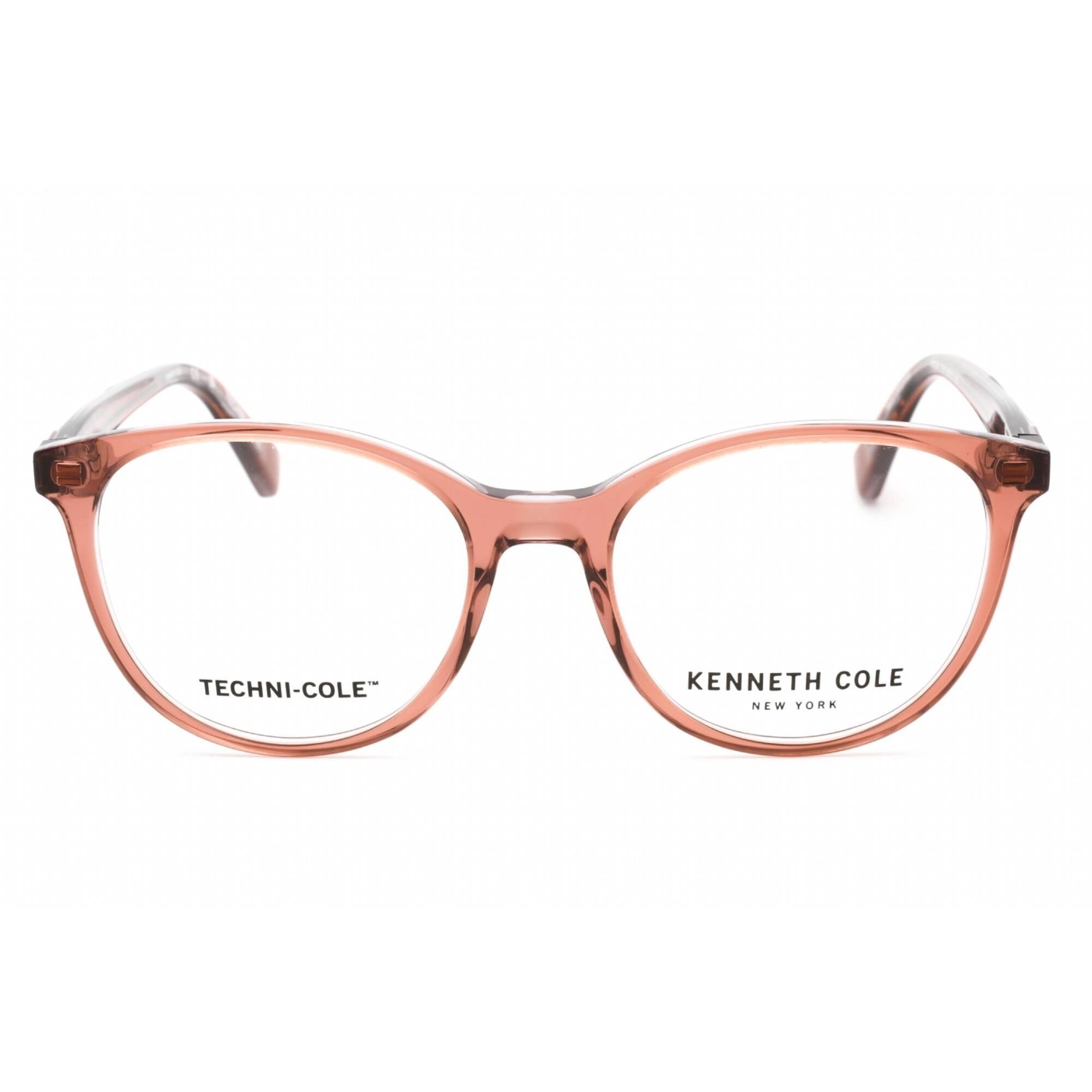 Kenneth Cole New York Women's Eyeglasses - Plastic Full Rim Round Frame | KC0351 074