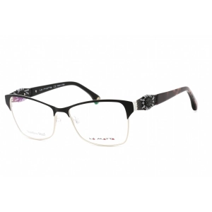 La Matta Women's Eyeglasses - Black/Other Stainless Steel/Plastic | LMV3199 03-09