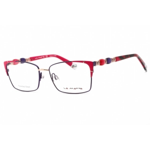 La Matta Women's Eyeglasses - Full Rim Rectangular Multicolor Metal Frame | LMV3286 C1