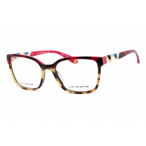 La Matta Women's Eyeglasses - Full Rim Rectangular Multicolor Plastic | LMV3272 C3