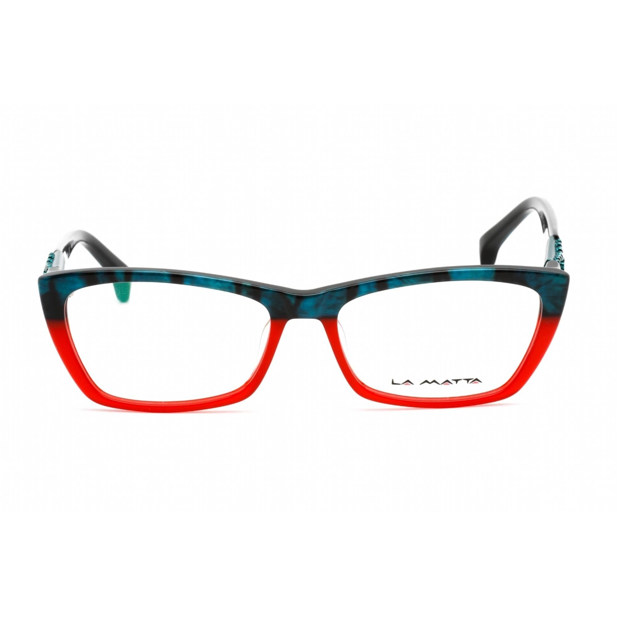 La Matta Women's Eyeglasses - Pink/Other Plastic Cat Eye Shape Frame | LMV3177 03-09