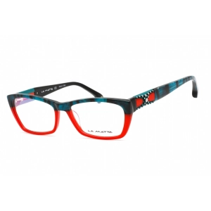La Matta Women's Eyeglasses - Pink/Other Plastic Cat Eye Shape Frame | LMV3177 03-09