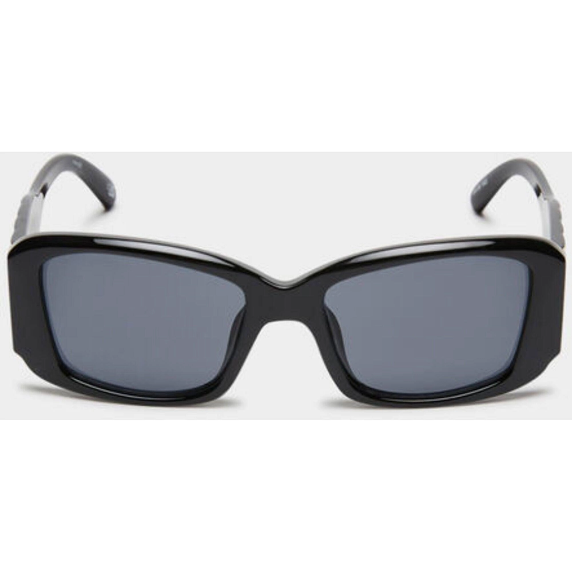 Le Specs Women's Sunglasses - Black Tritan Plastic Rectangular Frame | LSP2202430