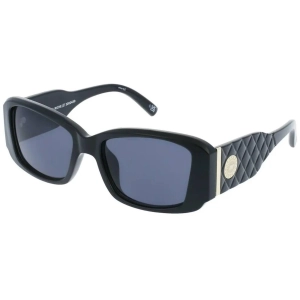Le Specs Women's Sunglasses - Black Tritan Plastic Rectangular Frame | LSP2202430
