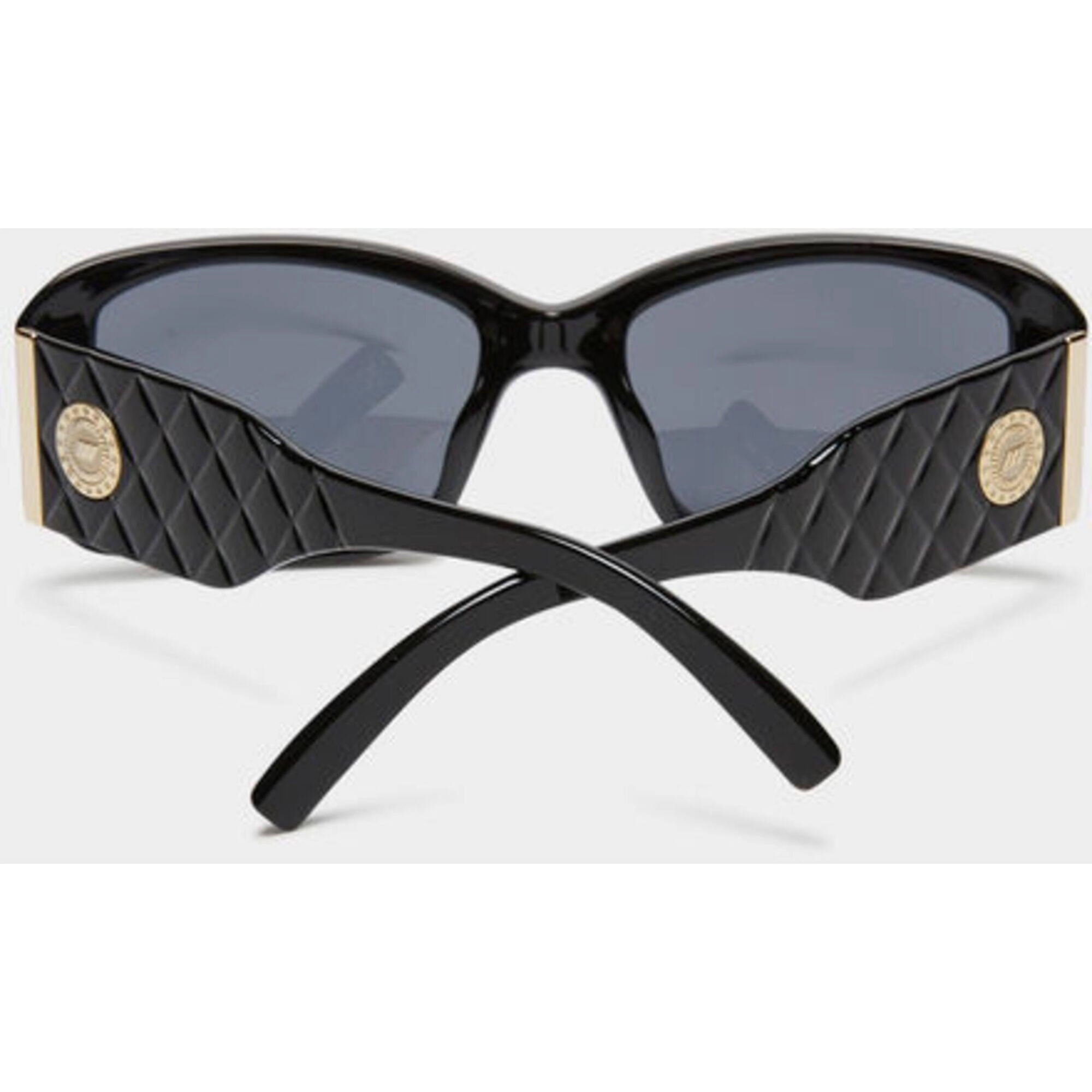 Le Specs Women's Sunglasses - Black Tritan Plastic Rectangular Frame | LSP2202430