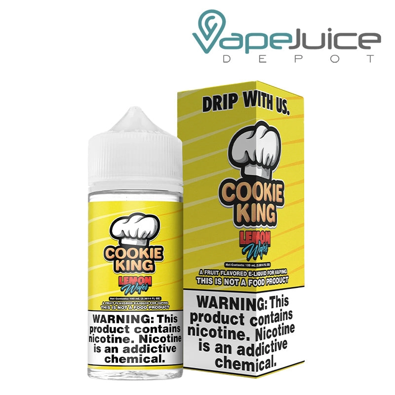 Lemon Wafer Cookie King eLiquid 100ml