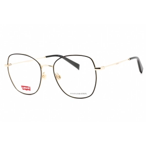 Levi's Women's Eyeglasses - Black Cat Eye Stainless Steel Frame | LV 5023 0807 00