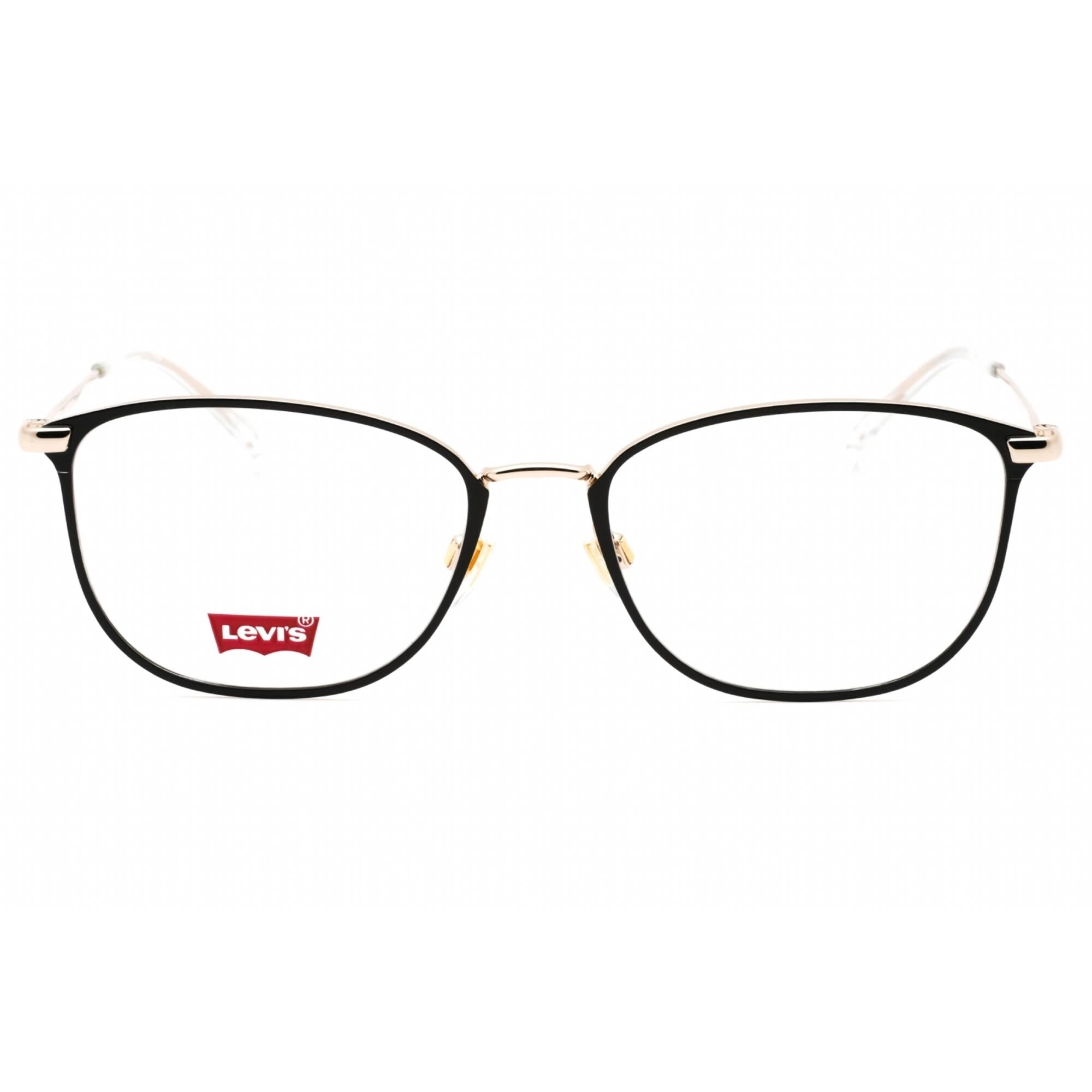 Levi's Women's Eyeglasses - Black Metal Cat Eye Full Rim Frame | LV 5009 0807 00