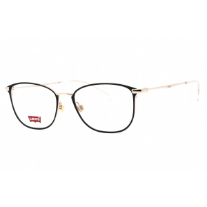 Levi's Women's Eyeglasses - Black Metal Cat Eye Full Rim Frame | LV 5009 0807 00