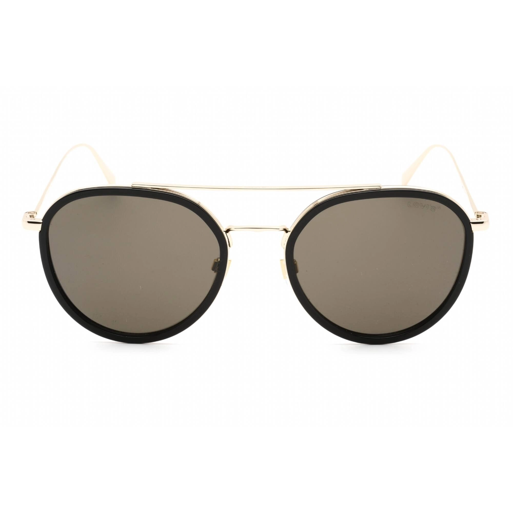 Levi's Women's Sunglasses - Black Round Metal Frame Grey Lens | LV 5010/S 0807 IR