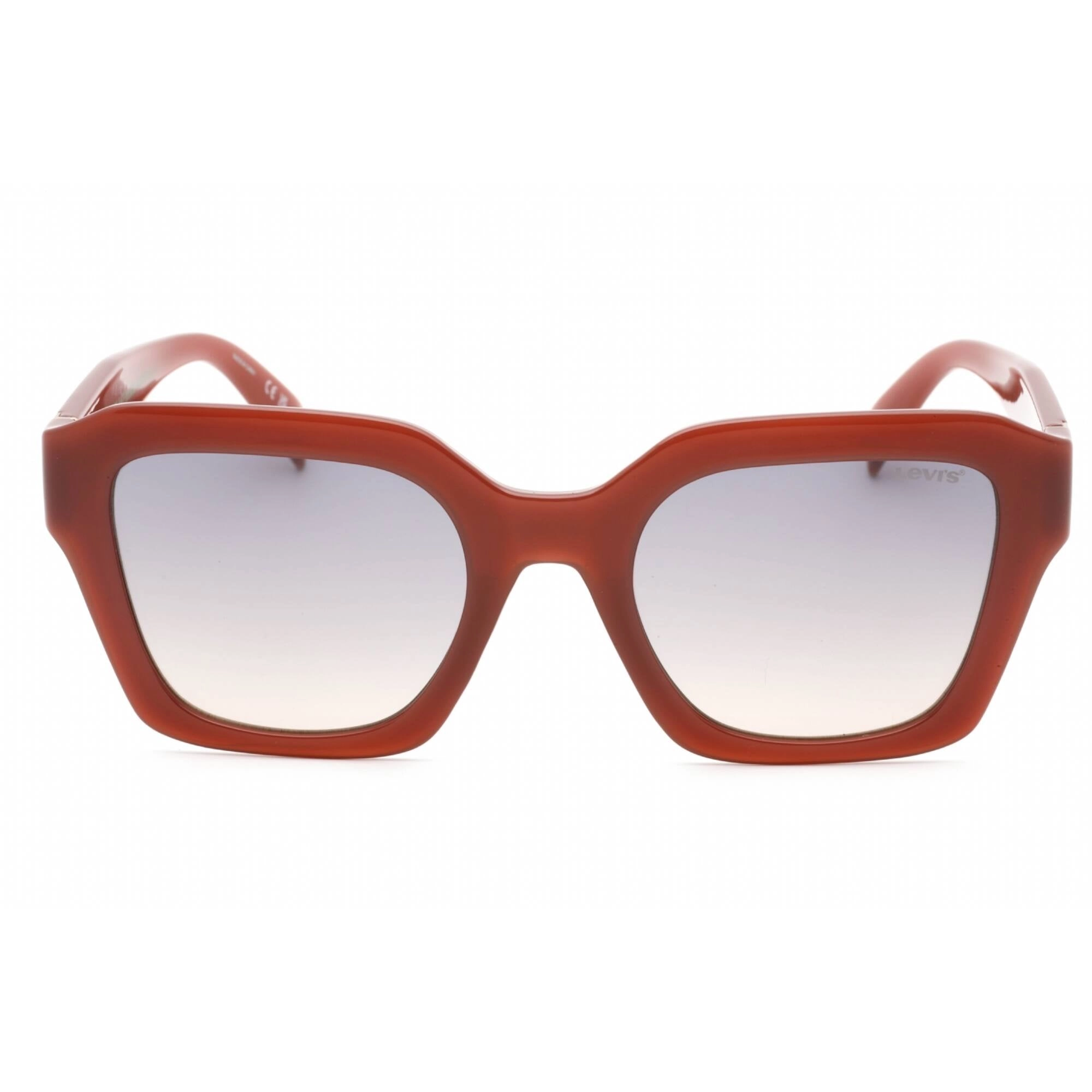 Levi's Women's Sunglasses - Brown Butterfly Full Rim Plastic Frame | LV 1027/S 009Q GB