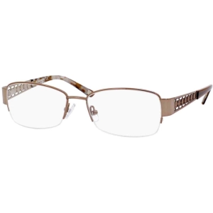 Liz Claiborne Women's Eyeglasses - Almond Rectangular Frame | LIZ CLAIBORNE L366 01M1