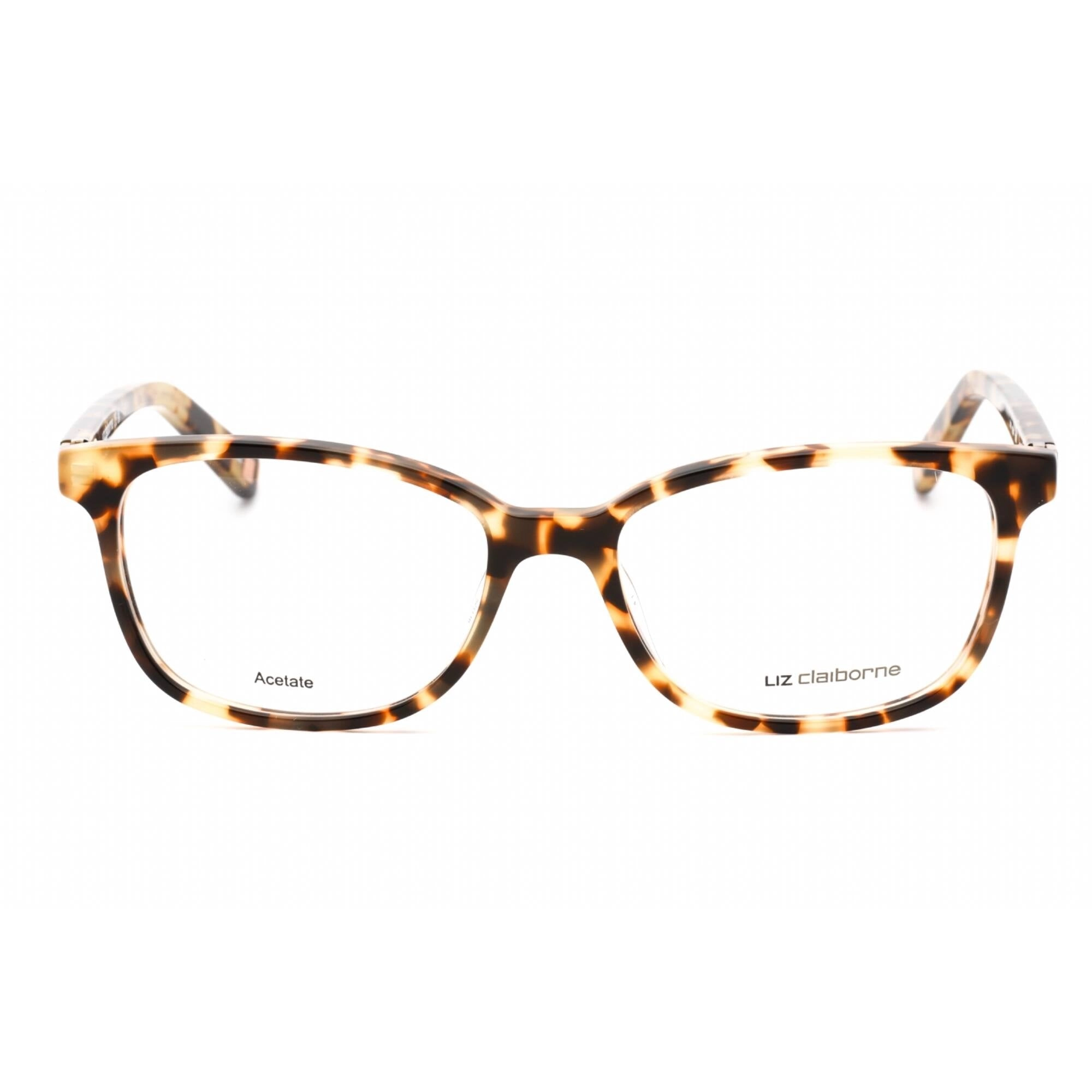 Liz Claiborne Women's Eyeglasses - Camel Tortoise Cat Eye Shape Frame | L 631 0ESP 00