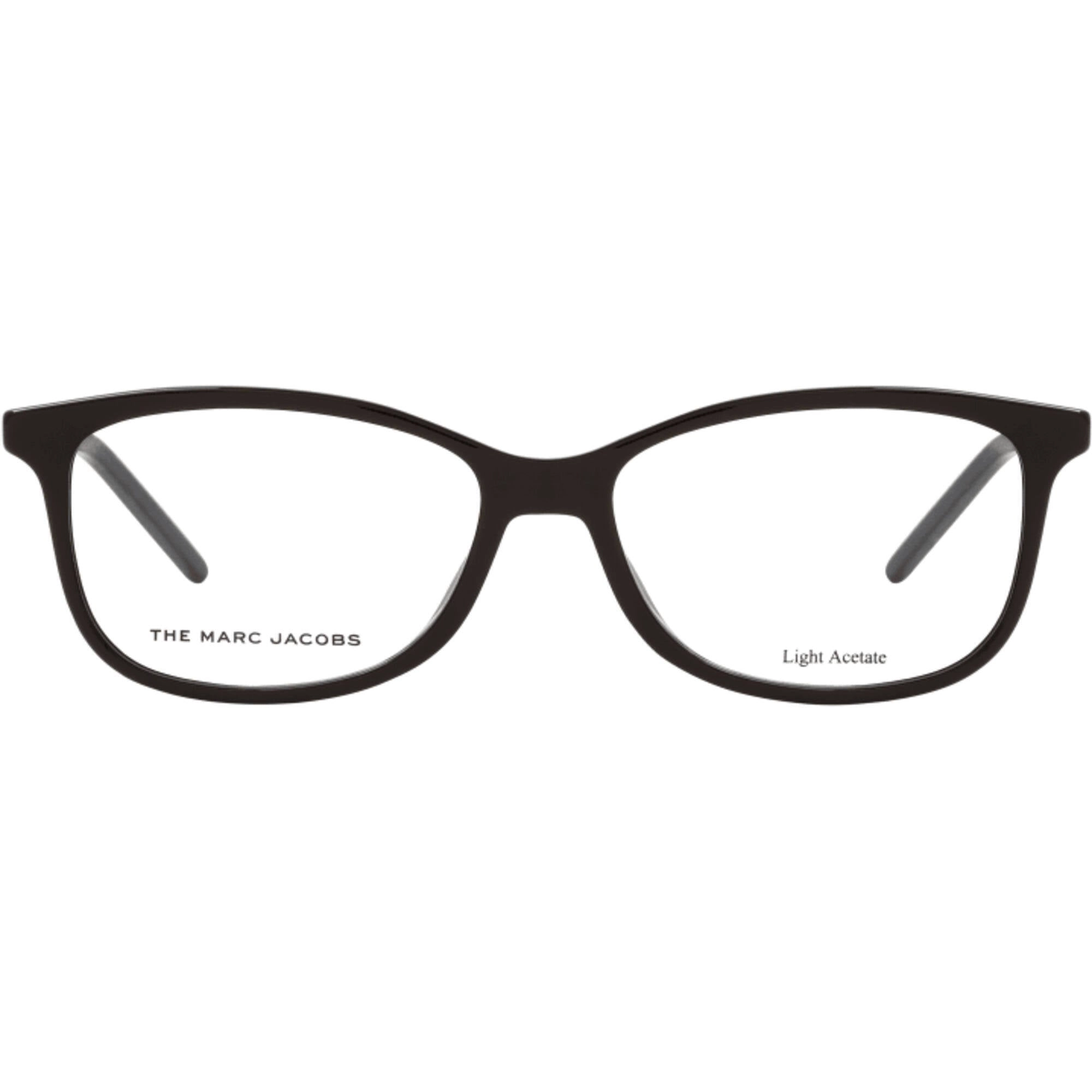 Marc Jacobs Women's Eyeglasses - Black Rectangular Frame Demo Lens | MARC 513 807