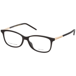 Marc Jacobs Women's Eyeglasses - Black Rectangular Frame Demo Lens | MARC 513 807
