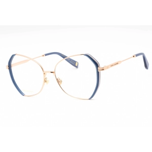 Marc Jacobs Women's Eyeglasses - Gold Blue Metal Cat Eye Full Rim Frame | MJ 1081 LKS