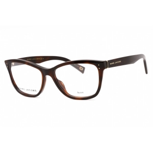 Marc Jacobs Women's Eyeglasses - Havana Medium Cat Eye Full Rim | Marc 123 0ZY1 00