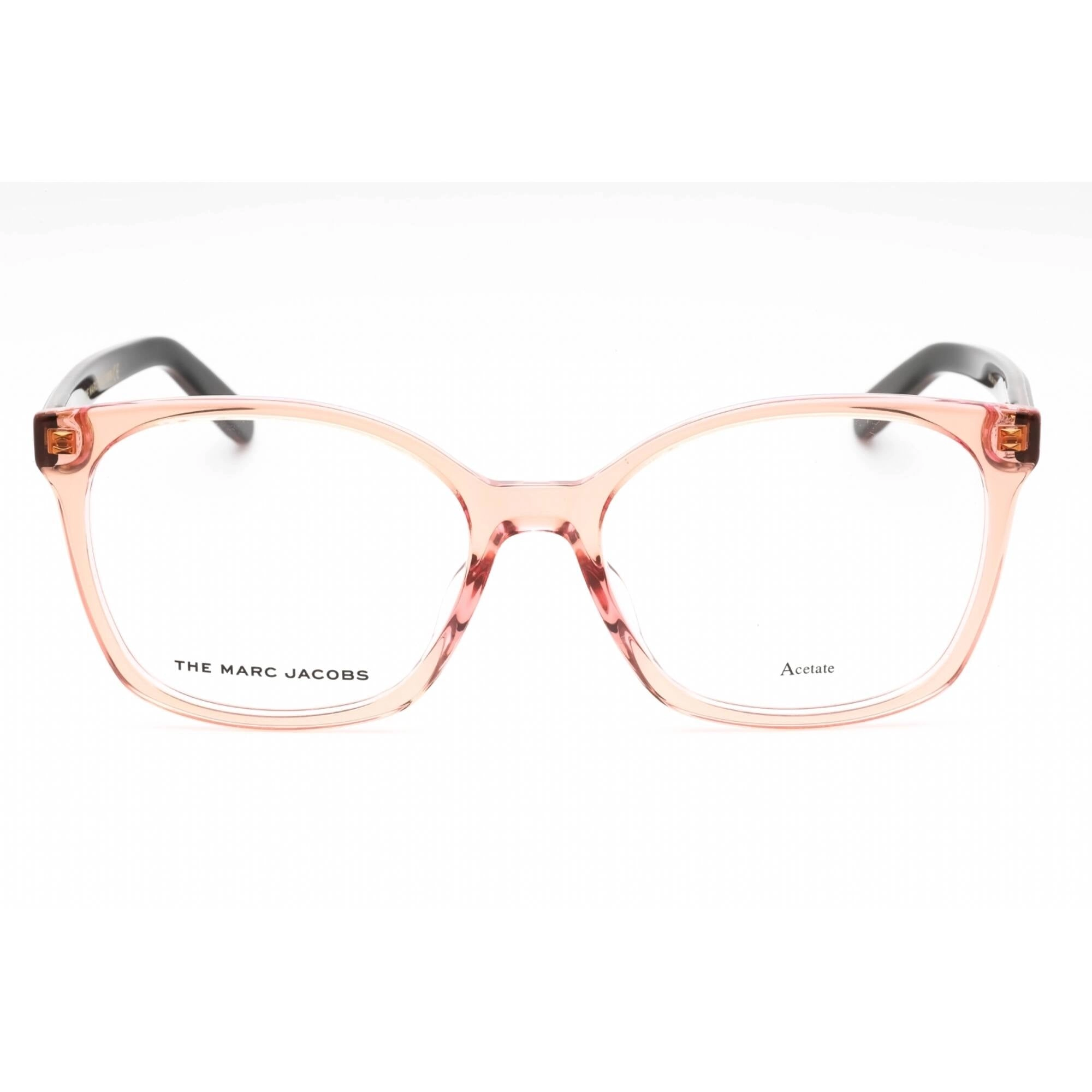 Marc Jacobs Women's Eyeglasses - Pink Black Plastic Cat Eye Shape Frame | Marc 464 130