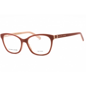 Marc Jacobs Women's Eyeglasses - Red Beige Cat Eye Full Rim Frame | MARC 539 0123 00