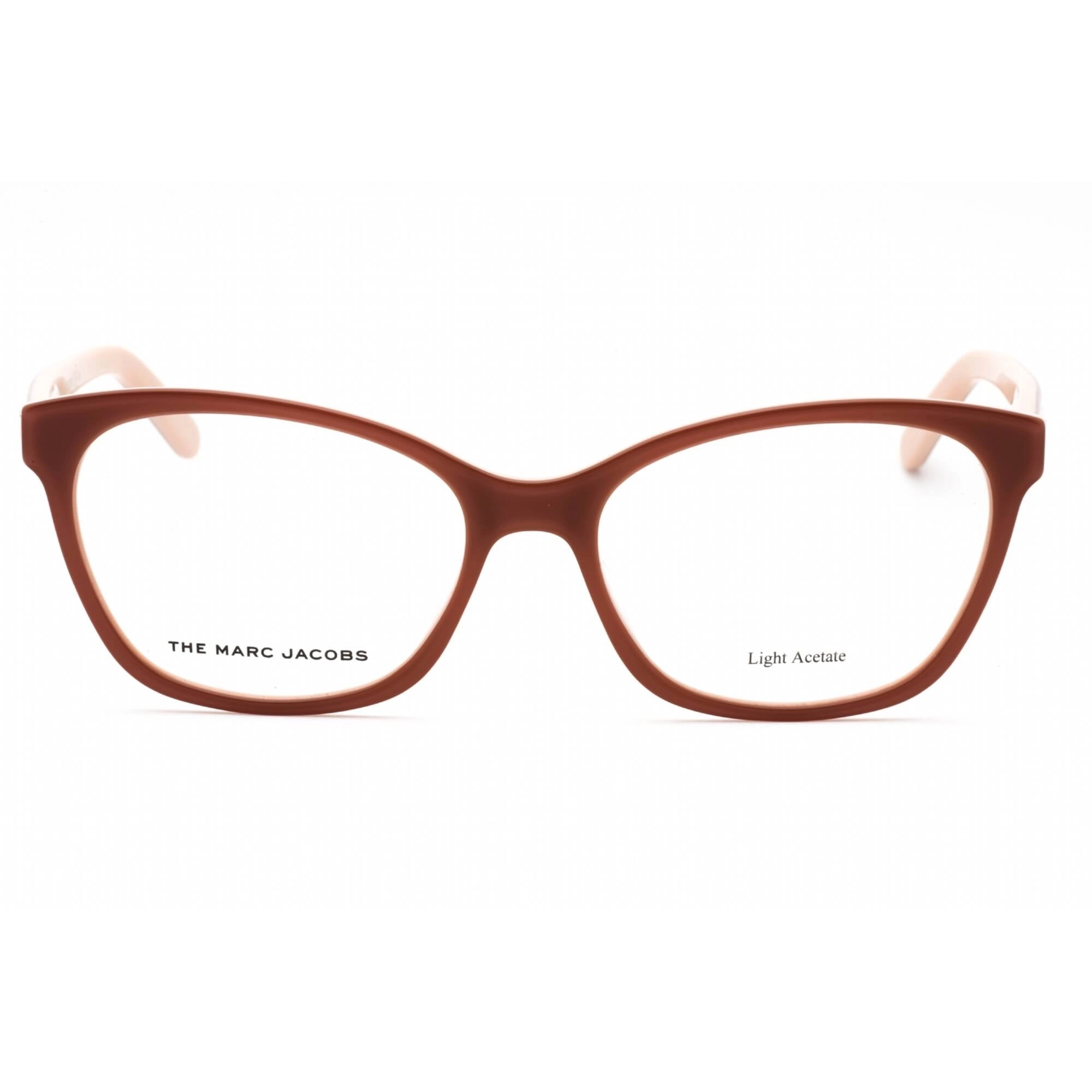 Marc Jacobs Women's Eyeglasses - Red Beige Cat Eye Full Rim Frame | MARC 539 0123 00