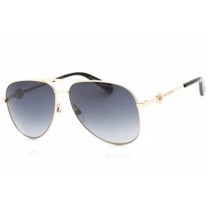Marc Jacobs Women's Sunglasses Gold Black Metal Full Rim Frame | MARC 653/S 0RHL 9O