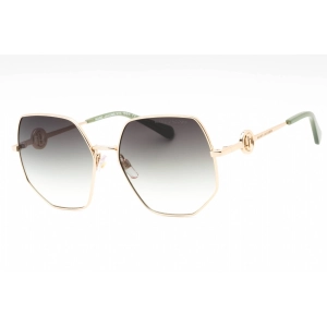 Marc Jacobs Women's Sunglasses - Gold Green Metal Geometric Frame | MARC 730/S 0PEF 9K