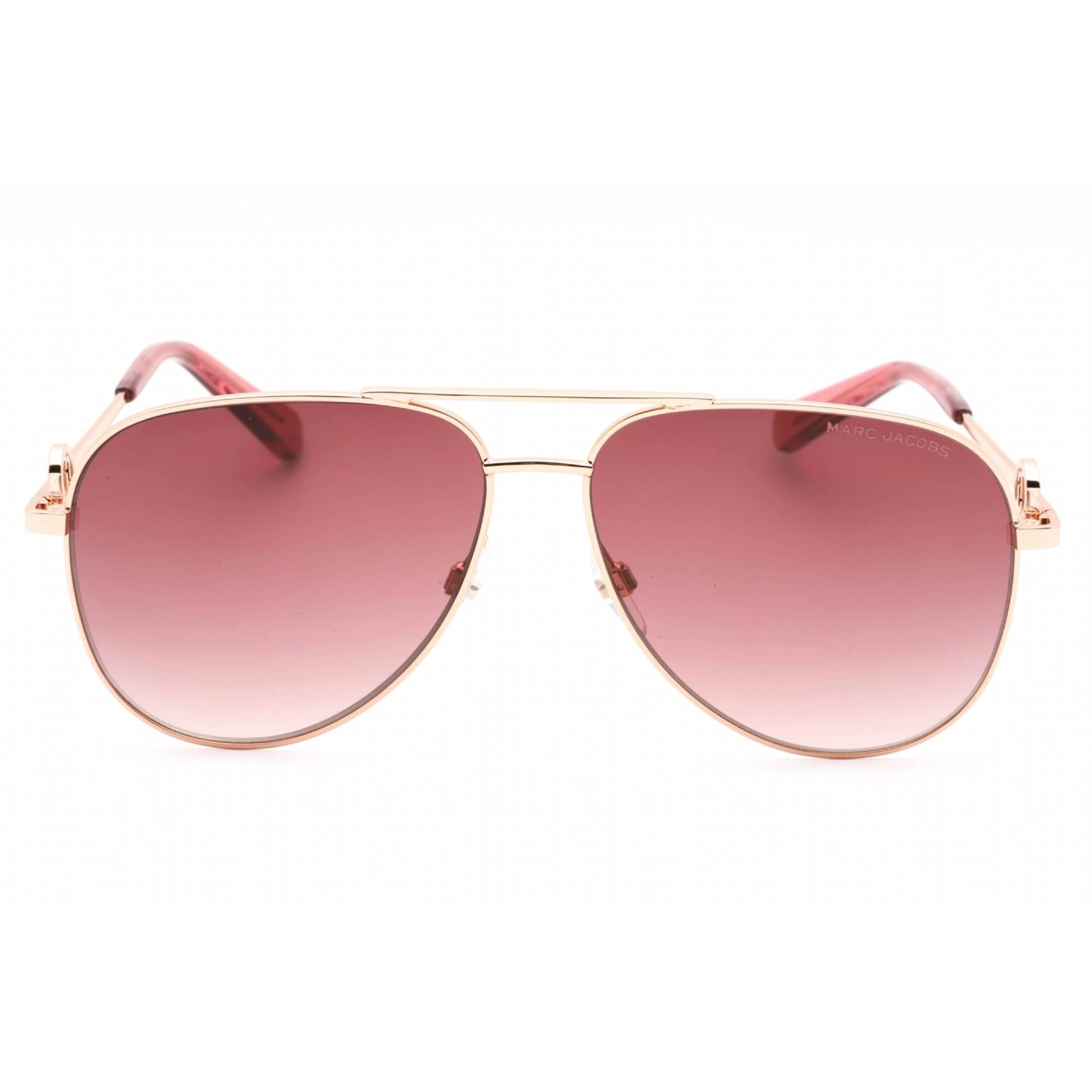 Marc Jacobs Women's Sunglasses - Gold Red Metal Frame | MARC 653/S 0Y11 3X