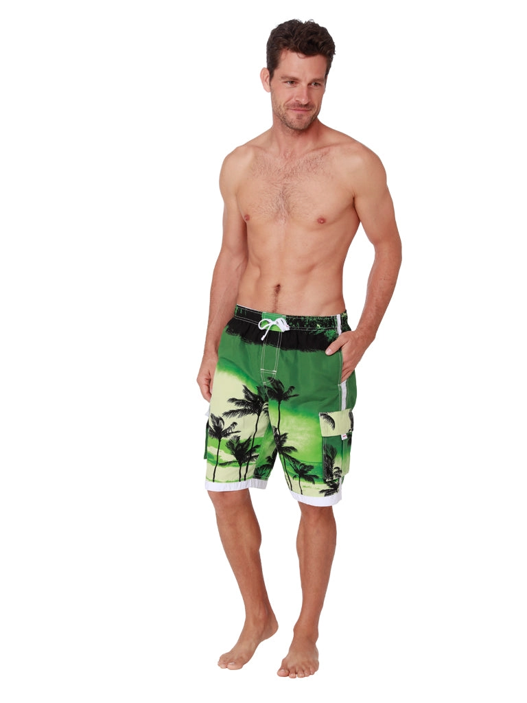 Men's Board Shorts and Elasticized Swim Shorts